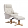 Fairway Furniture Beaufort Swivel Recliner Chair and Stool Set