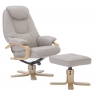 Fairway Furniture Harlow Swivel Recliner Chair and Stool Set