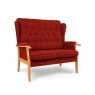 Monty Two Seater Wing Sofa