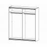 Fairway Furniture Malibu 51M3 Gliding 2 Door Robe