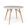 Contempo Round Fixed Top Dining Table