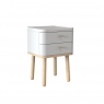 Trua Premier 813PR Bedside Chest - 2 Drawers