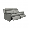 G-Plan Ellis Large Sofa with Double Power Recliners, Headrest, Lumbar and USB