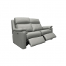 G Plan  Ellis Small Sofa with Double Power Recliners, Headrest, Lumbar and USB