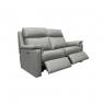 G-Plan Ellis Small Sofa with Double Power Recliners, Headrest, Lumbar and USB