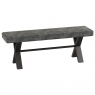 Fusion Small Upholstered Bench - 140cm