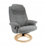 Stuart Recliner Chair - Wooden Open Base