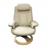 Stuart Recliner Chair - Wooden Open Base