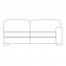 Eden 205PR - 3 Seater Section - Right Hand Facing Arm