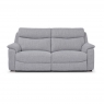 Feels Like Home Madison 2.5 Seater Double Power Recliner Sofa with Adjustable Headrests and USB