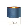 Aura Small Table Lamp-Blue Shade