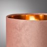 Fairway Furniture Aura Small Table Lamp-Pink Shade