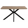 Fairway Furniture Brooklyn Rectangular Fixed Top Dining Table - 140cm