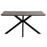 Brooklyn Rectangular Fixed Top Dining Table - 140cm