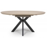 Brooklyn Round Extending Dining Table - Extends from 120-160cm