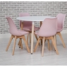 Utah Set of Four Dining Chairs (Single Colour)