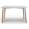 Utah Rectangular Fixed Top Dining Table - 120cm