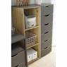 Lias 7D07 6 Drawer Chest-3 Shelves