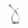 Linda Table Lamp-Dimmable-Steel Finish