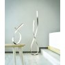 Fairway Furniture Linda Table Lamp-Dimmable-Steel Finish