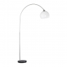 Pia Floor Lamp-Steel Finish