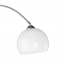 Pia Floor Lamp-Steel Finish
