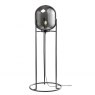 Regi Floor Lamp with Edison Bulb-Black Finish