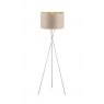 Wotan Floor Lamp-Chrome Finish-Sand Shades