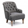 Belle Button Back Accent Chair