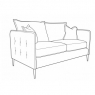 Fairway Furniture Willis 2 Seater Sofa