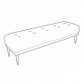 Fairway Furniture Willis Accent Stool