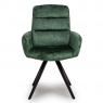 Fairway Furniture Odin Pair of Swivel Carver Dining Chairs