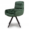 Fairway Furniture Odin Pair of Swivel Carver Dining Chairs
