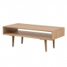 Jorvik Dining Coffee Table - Shelf