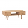 Jorvik Dining Coffee Table - 2 Drawers