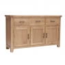 Hampton Dining Large Sideboard - 3 Drawer - 3 Doors