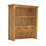 Hampton Dining Small Hutch Top - 3 Drawers