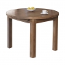 Hampton Dining Round Extending Dining Table