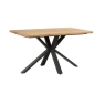 Fusion Compact Fixed Top Dining Table - 135cm