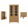 Kilburn Dining High Glazed 2-Door Display Unit