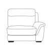 Fairway Furniture Montreal 1 Seater Power Recliner Section with USB