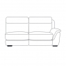 Fairway Furniture Montreal 2.5 Seater Static Section