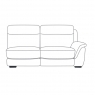 Montreal Small 2.5 Seater Static Section