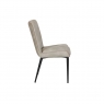 Fairway Furniture Cuba Pair of Dining Chairs - Black Legs