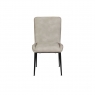 Fairway Furniture Cuba Pair of Dining Chairs - Black Legs