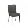 Fairway Furniture Cuba Pair of Dining Chairs - Black Legs