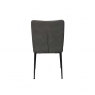 Cuba Pair of Dining Chairs - Black Legs