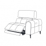 Fairway Furniture Calgary 1.5 Seater Power Recliner Section with USB