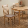 Fairway Furniture Colton Pair of Slatted Back Dining Chairs