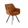 Fairway Furniture Jude Pair Swivel Carver Dining Chairs